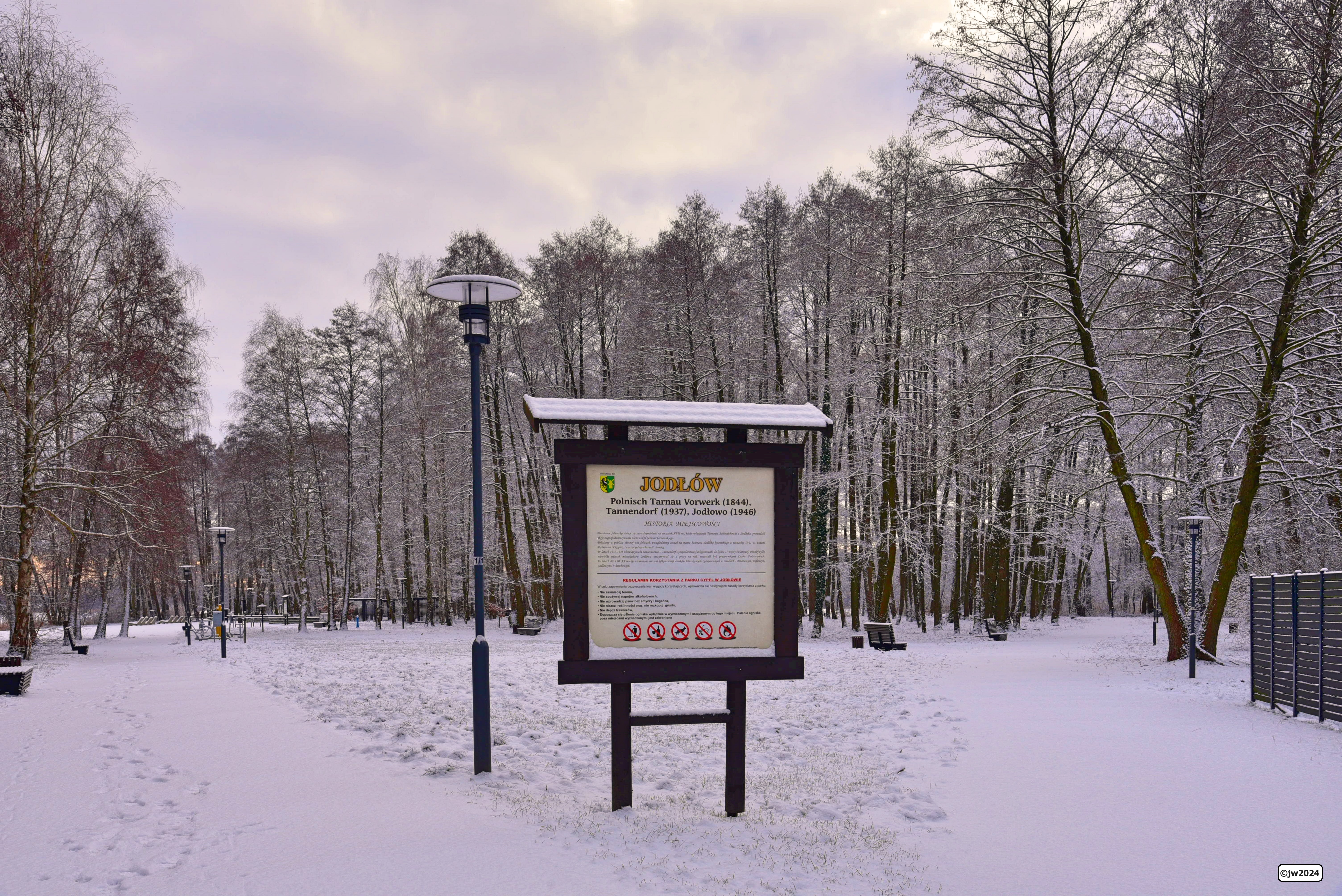 Zima nad Tarnowskim Dużym